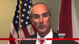 Council Overrides Mayor Vetoes