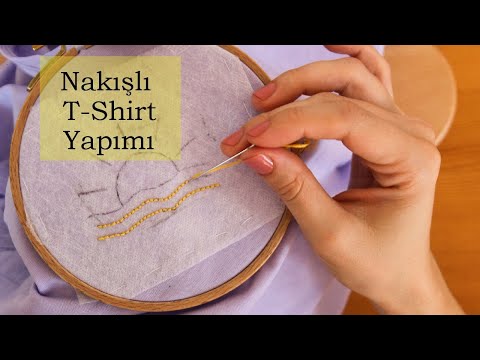 Video: Tişört Nakışla Nasıl Süslenir