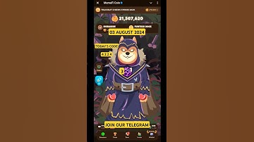 Memefi Secret Tap Combo Today 03 August 2024 #memefi #dailycombo #crypto #tapcombo #3august