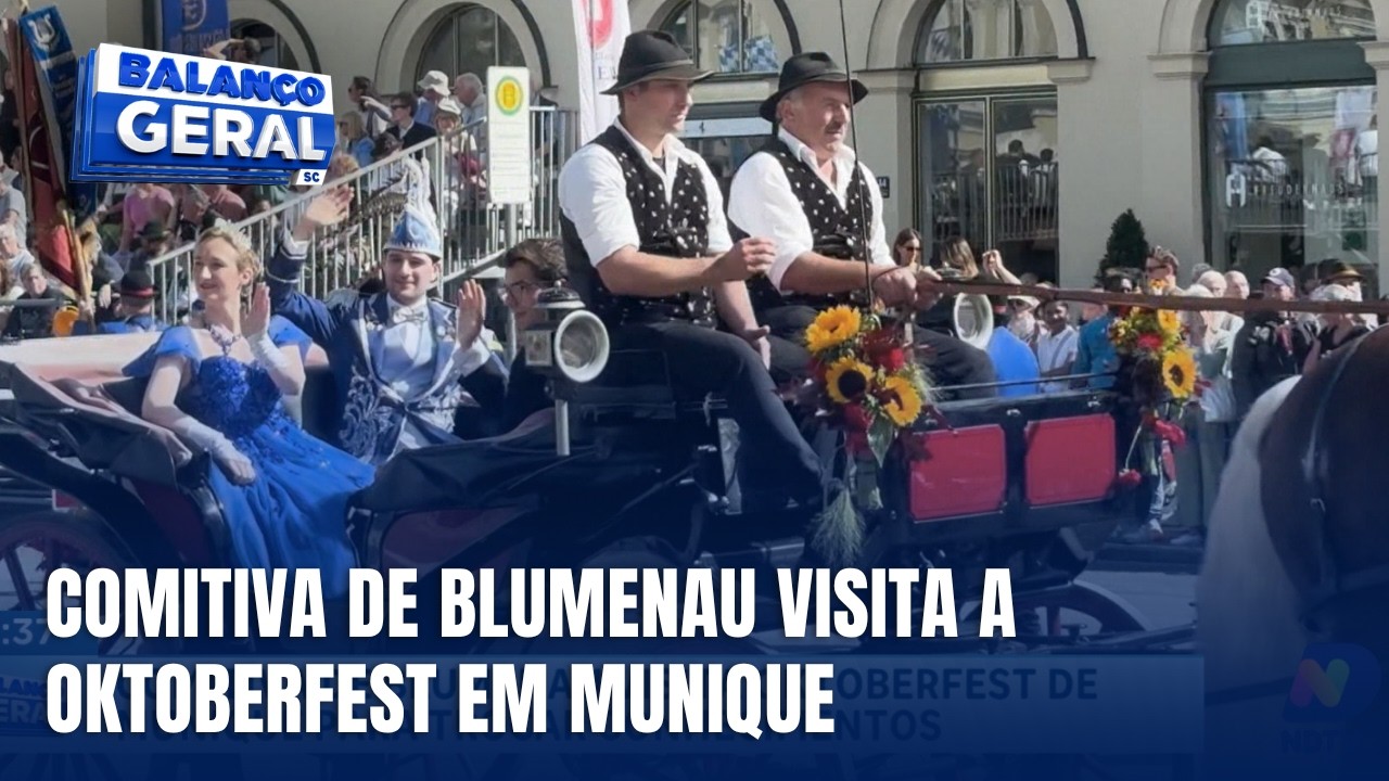 Comitiva catarinense acompanha de perto a Oktoberfest em Munique