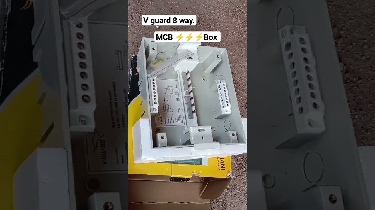 V guard 8way MCB Box.