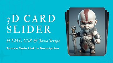 Create 3D Responsive Swiper Slider Using HTML CSS & JavaScript