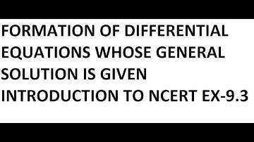 differential equations class 12 part 3