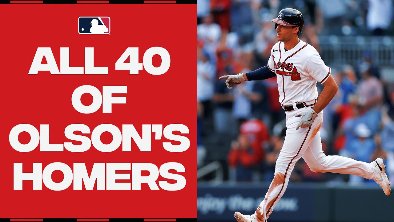 Matt Olson is having an INSANE season! Rewatch all 40 of his homers so far!