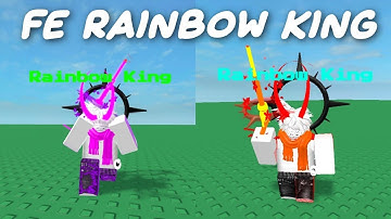 Arceus x Fe Rainbow King Script Showcase | (Roblox Fe Script)