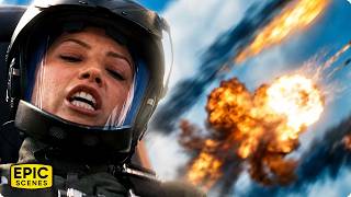 Pilot Barely Escapes Exploding Jet | Stealth | Best Action Scene