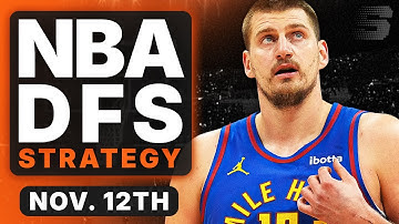 NBA DFS Strategy Wednesday 11/12/25 | DraftKings & FanDuel NBA Lineup Picks