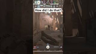 Luck or pro🤡?? #cs2 #cs2clips #gaming #ace #dust2