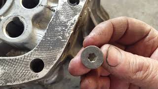 re-installing the bellhousing on a Ford 3650 5 speed manual transmission