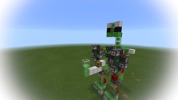 Mcpe Weaponized Super Mech Robot Slime Block (Redstone Creations)