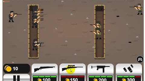 HTML5 Games Demonstration&Walkthrough:Tiny Rifles