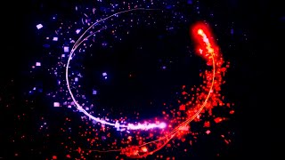Glowing Particle (FREE) : Motion graphics || Green Screen MakerZ