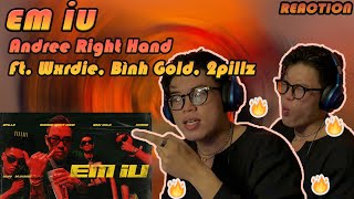 Andree Right Hand - Em iu feat. Wxrdie, Bình Gold, 2pillz | Official MV | (CHOKIE Reaction !!!)