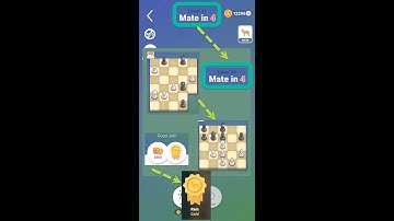 Pocket Chess Ram level 41 to 48 challenge solution #chess #puzzle #game #endgame #ramchallenge