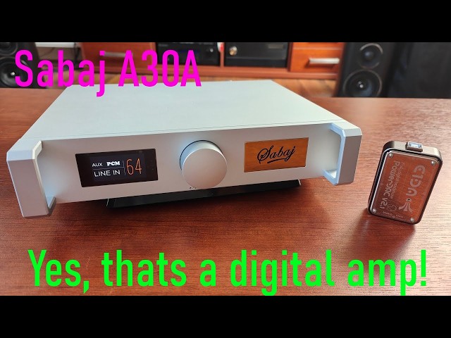 Sabaj A30A speaker amplifier - to hype, or not to hype, that's the