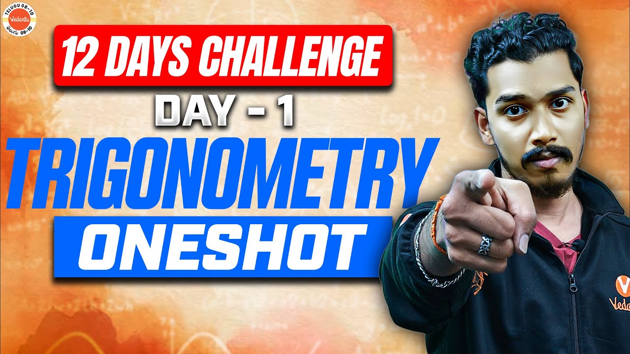 Trigonometry One-Shot Day-1 | 12 Days Challenge | Class 10 AP/TS | Rupesh Sir