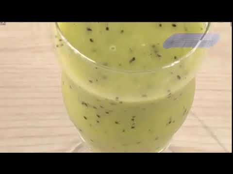 鲜榨果汁视频教程—猕猴桃汁
