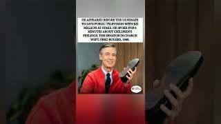 When kindness made a Senate committee weep.🧸🎙️#FredRogers #MisterRogers #PublicTelevision #shorts