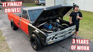 Wyatt's Duramax Powered Race Truck DRIVES!