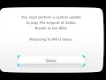 How to fix cemu error  you must perform a system update to play lozbotw very easy