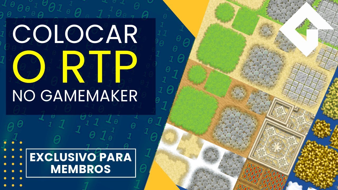 COLOCAR O RTP DO RPG MAKER NO GAMEMAKER - EXCLUSIVO - YouTube