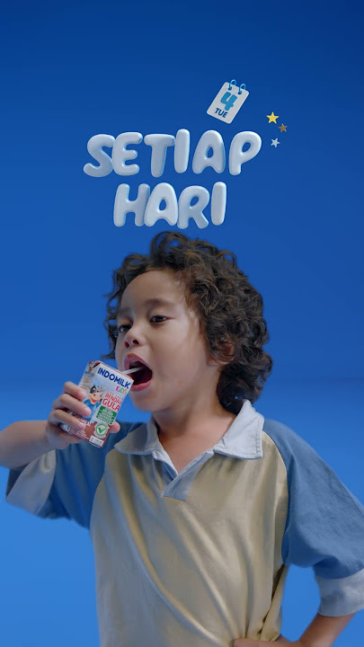 Setiap Hari Indomilk KIDS UHT, Lebih Tinggi Kalsium dan Rendah Gula!