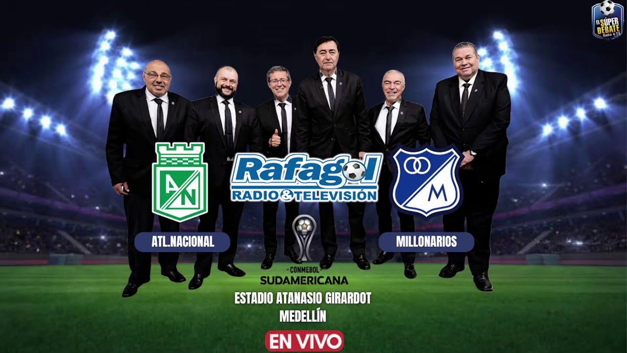 NACIONAL VS MILLONARIOS  MARZO 4 : TODELAR  9.10 AM EN VIVO :26 AÑOS DE TRIUNFOS :