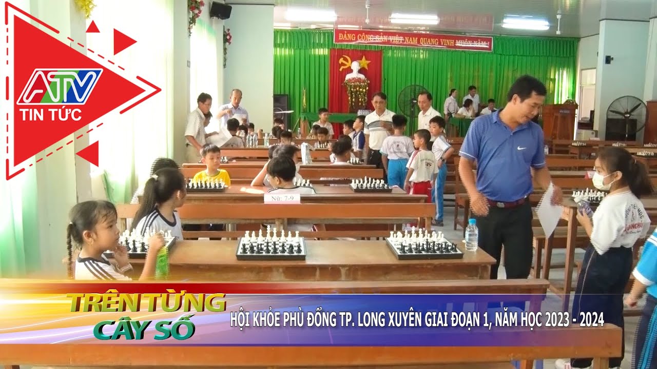 Hội khỏe Phù Đổng TP. Long Xuyên giai đoạn 1, năm học 2023 - 2024 | ATV Tin tức