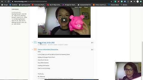 How to use Schoology Video