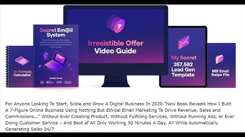Secret Email System by Matt Bacak Overview
