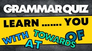 English Verbs with Prepositions | English Grammar Quiz screenshot 5