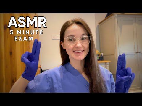 ASMR 5 Minute Cranial Nerve Exam (Soft Spoken)