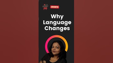 How Languages Change Over Time: Quick Explanation in 3 Minutes 🎭 #monamimukherjee