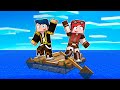 SOPRAVVIVERE SU UNA ZATTERA IN MEZZO ALL'OCEANO! - MINECRAFT