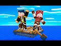 SOPRAVVIVERE SU UNA ZATTERA IN MEZZO ALL'OCEANO! - MINECRAFT