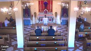 Lauds: 8 AM EASTERN TIME (ET)