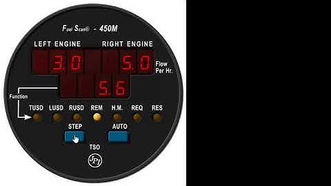 Air Manager development: JPI 450M Twin engine Fuel Flow monitor