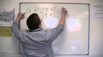 AQA Further Pure 1 (FP1) 3.01 Introducing Matrices