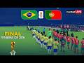 BRAZIL vs PORTUGAL - Final FIFA World Cup 2026 | Full Match All Goals | Simulation PES