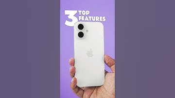 Top 3 Features of iPhone 16! 🔥#shorts #iphone #iphone16