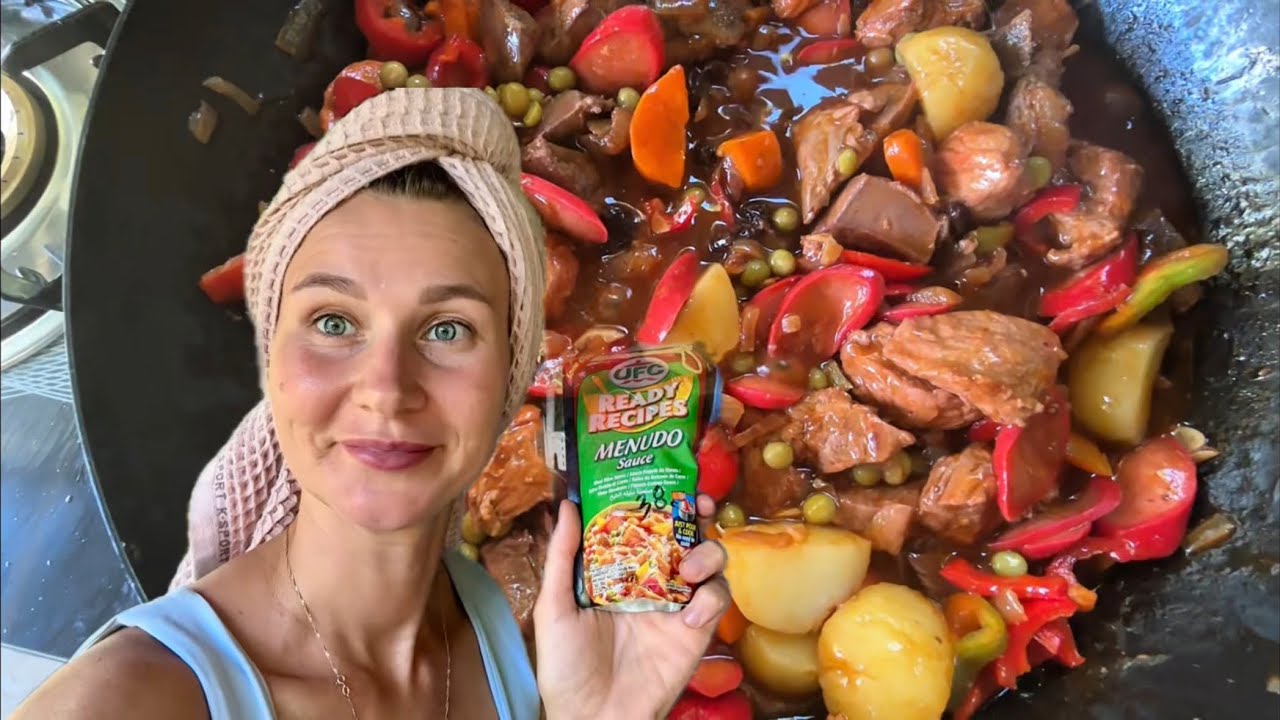 I'VE MADE AN AMAZING MENUDO FOR MY RUSSIAN FAMILY