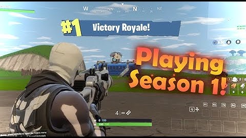 HOW TO PLAY FORTNITE SEASON 1 IN 2021 - *OUTDATED*