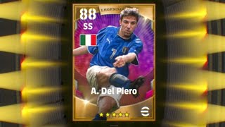 How To Get 98 Rated Alessandro Del Piero in POTW International Cup Dec 22 &#39;22||eFootball 2023 Mobile