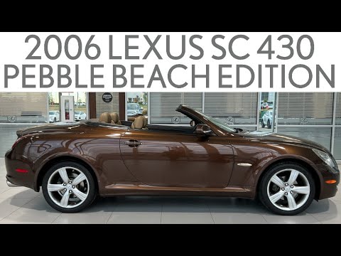 2006 Lexus SC 430 Convertible Pebble Beach Edition (LUB1029) - Full