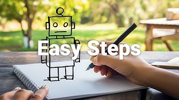 "How to Draw a RoBot: Easy Step-by-Step Tutorial for Beginners"