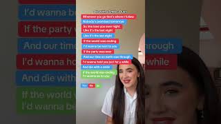Let’s duet? Die with a Smile Bruno Mars Lady Gaga #shorts