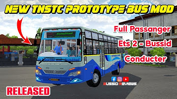 🎀🤩NEW TNSTC PROTOTYPE BUS MOD RELEASED🔥DOWNLOAD NOW 😎