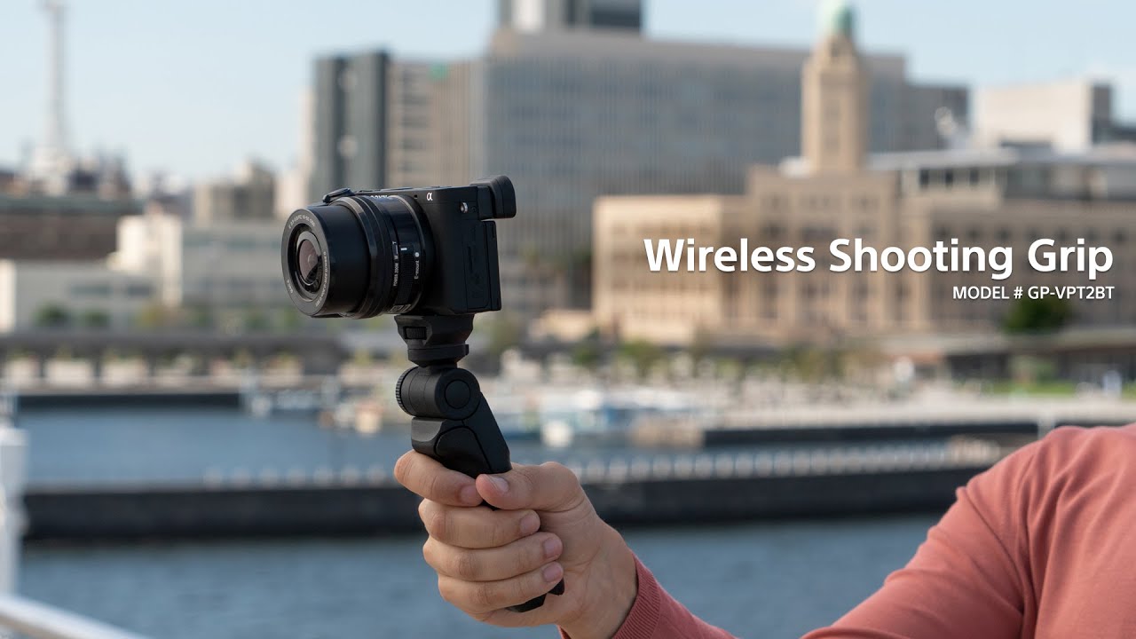 Sony // GPVPT2BT // Shooting Grip With Wireless Remote Commander