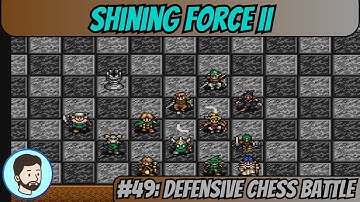 Shining Force II (Mega Drive) - Part 49: Defensive Chess Battle
