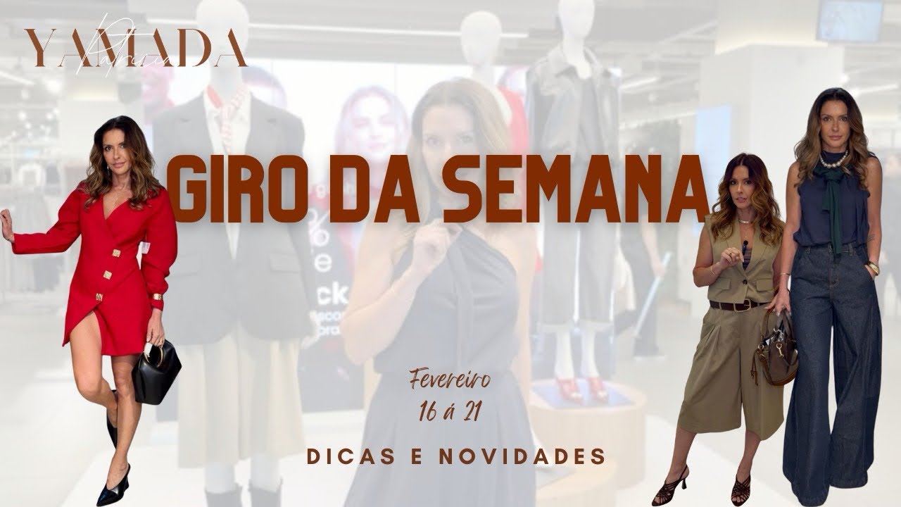 GIRO DA SEMANA LOJAS RENNER, COLEÇÃO OUTONO INVERNO 😍